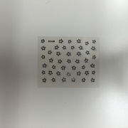 3D Sticker schwarz XF 173